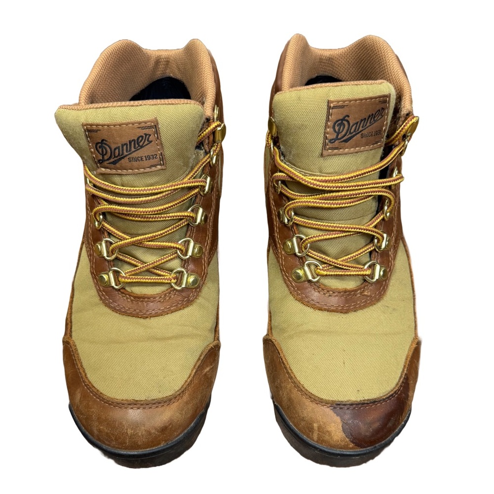 Danner Jag Brown Leather Hiking Boots Waterproof Womens Size 7.5